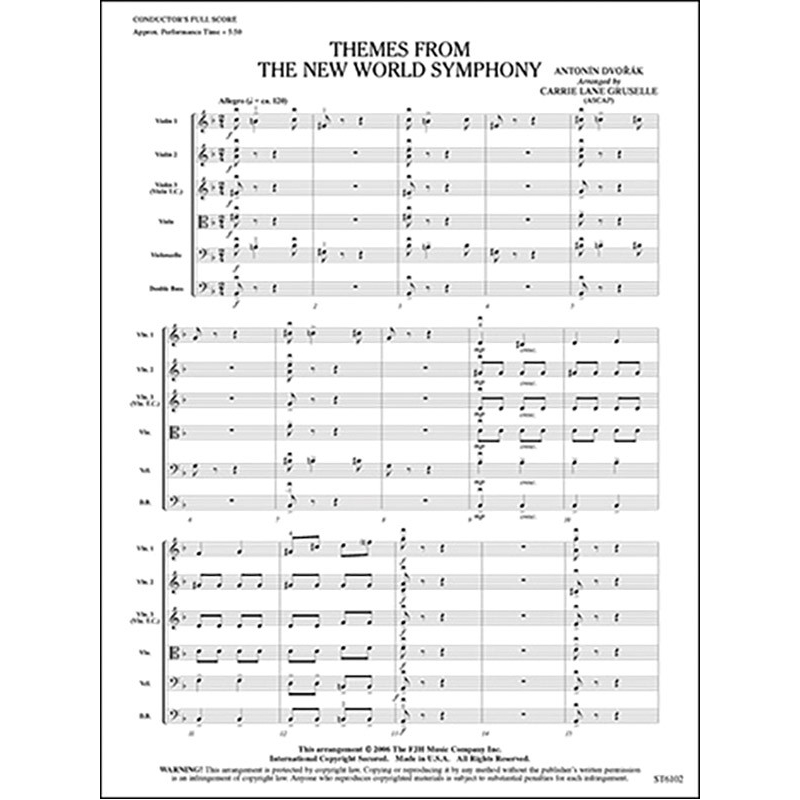 Antonín Dvořák - Themes From The New World Symphony