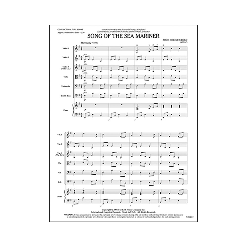 Soon Hee Newbold - Song Of The Sea Mariner