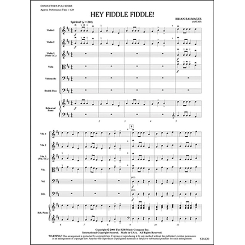 Hey Fiddle Fiddle!