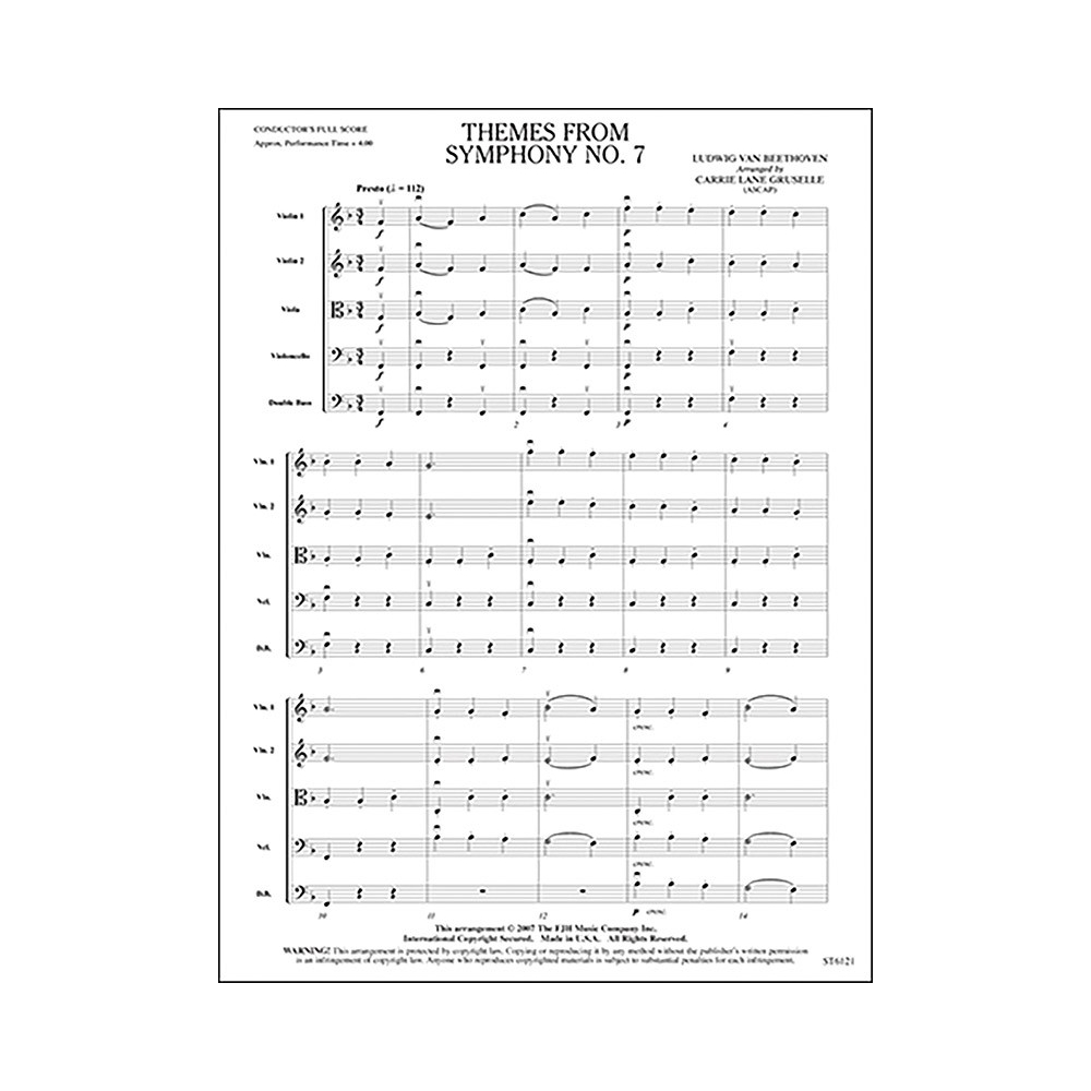 Ludwig van Beethoven - Themes from Symphony No. 7
