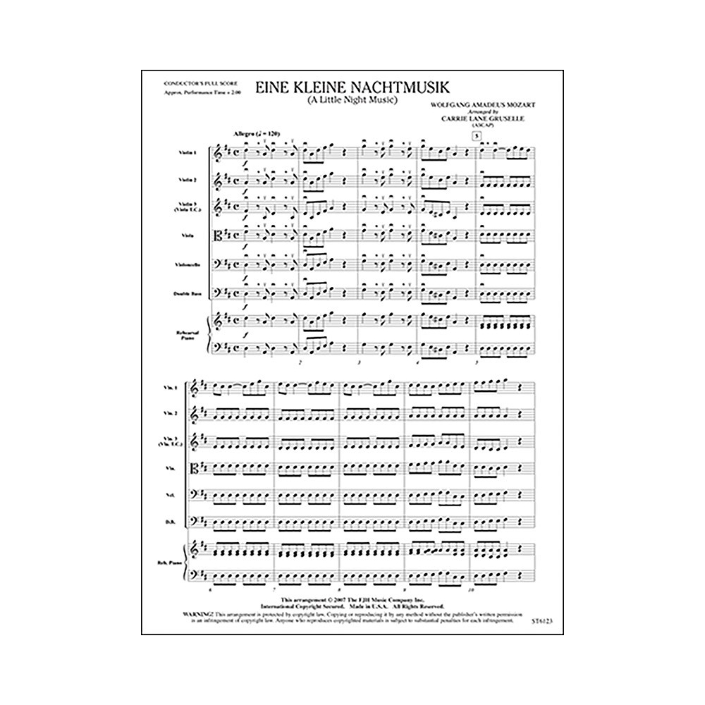 W.A Mozart - Eine Kleine Nachtmusik