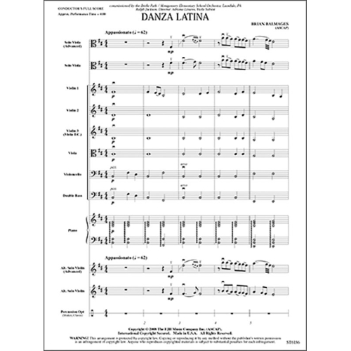 Brian Balmages - Danza Latina