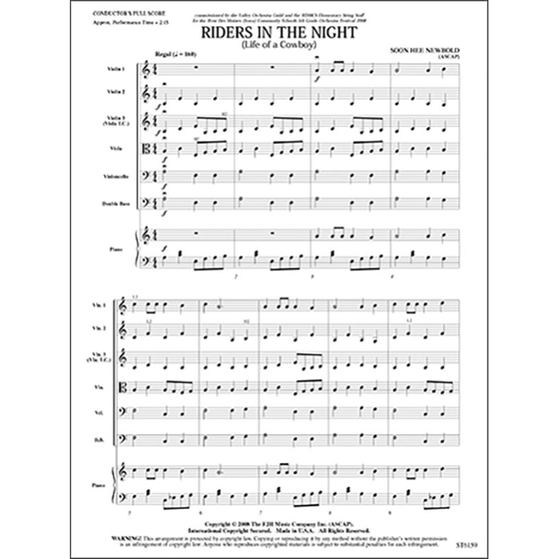 Soon Hee Newbold - Riders In The Night
