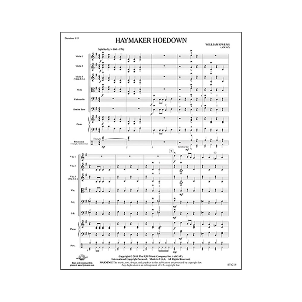 William Owens - Haymaker Hoedown
