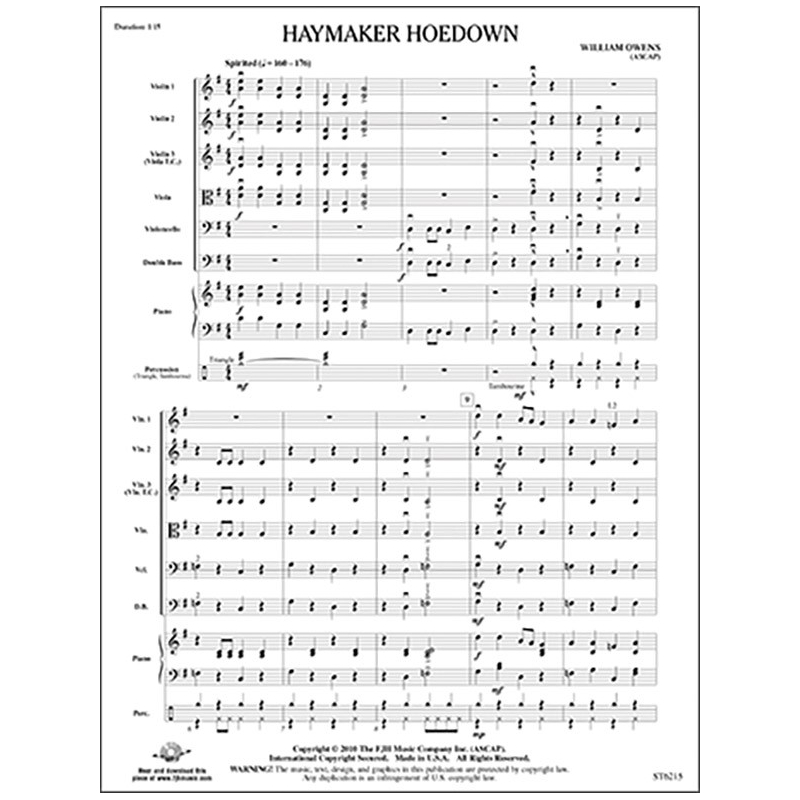 William Owens - Haymaker Hoedown