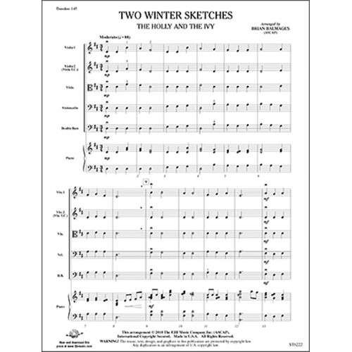 Two Winter Sketches
