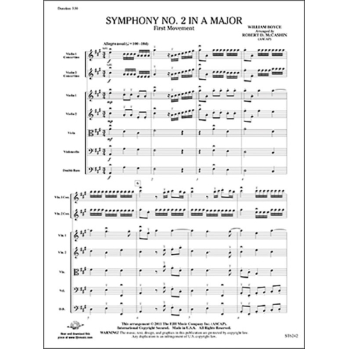 William Boyce - Symphony...