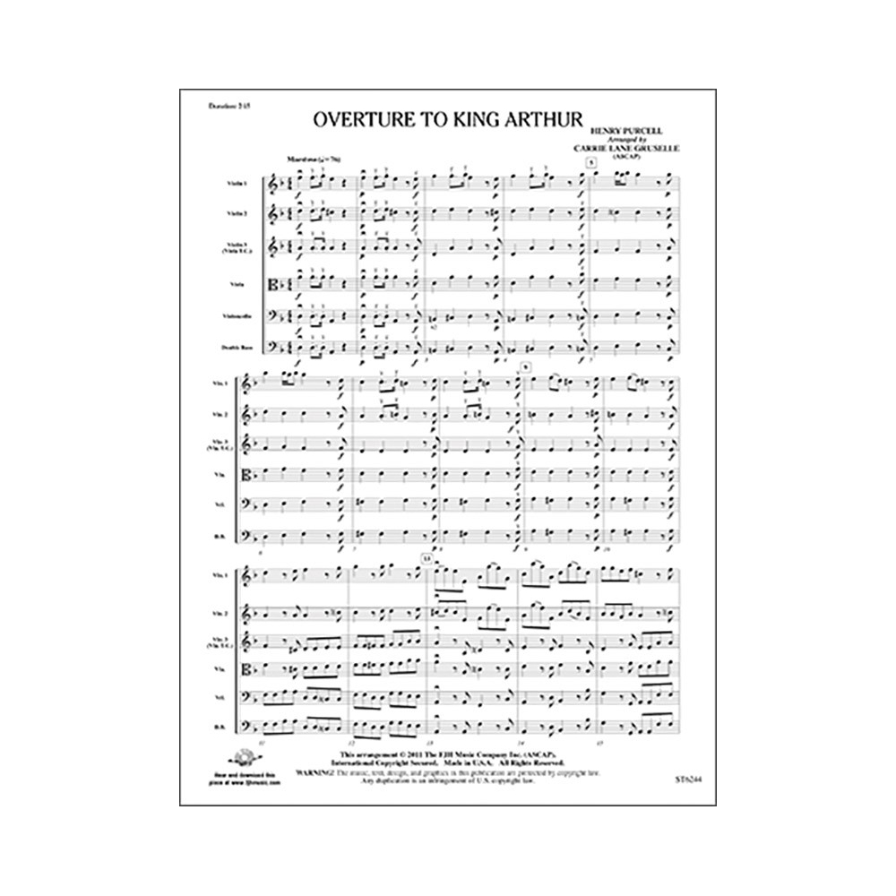 William Owens - Overture To King Arthur