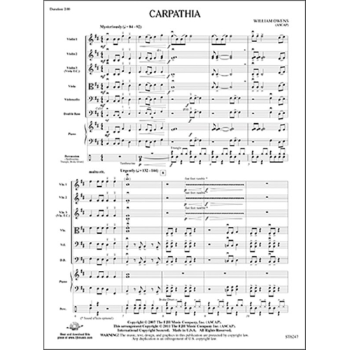 William Owens - Carpathia