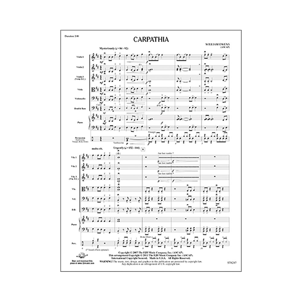 William Owens - Carpathia