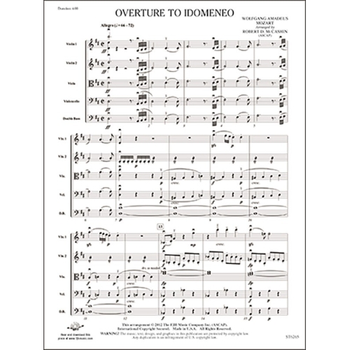 W.A Mozart - Overture to...