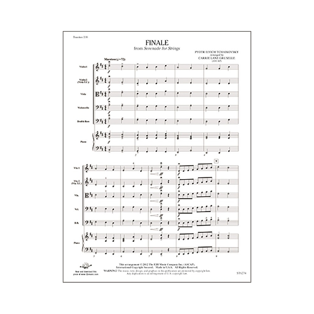 Tchaikovsky - Finale Serenade