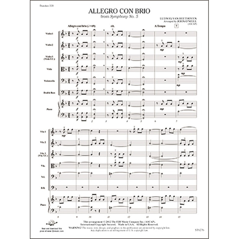 Ludwig van Beethoven - Symphony 5 Allegro Con Brio