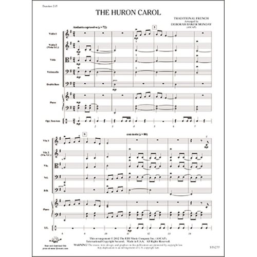 Monday - Huron Carol