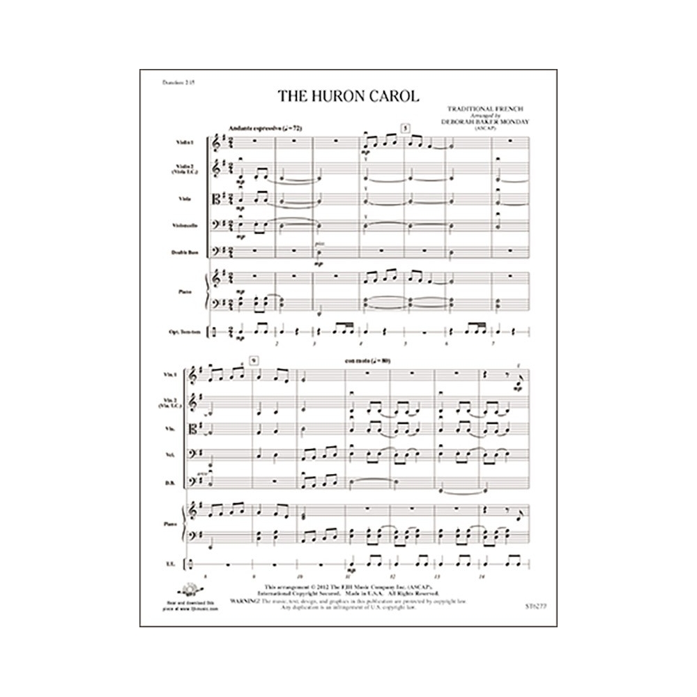 Monday - Huron Carol
