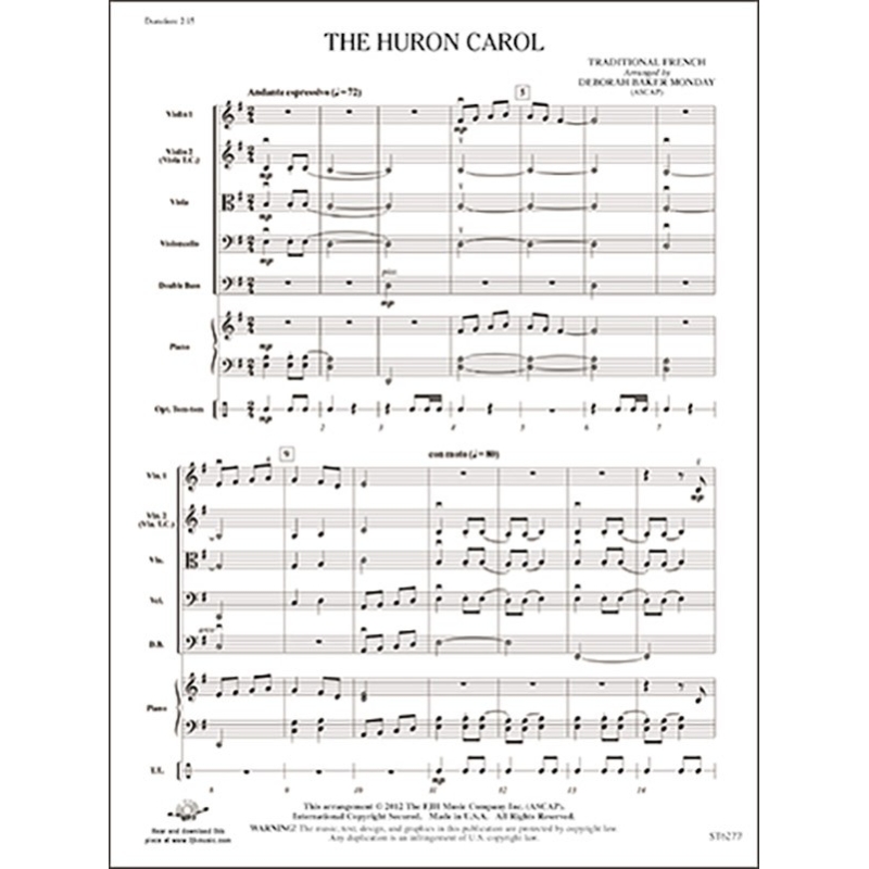 Monday - Huron Carol