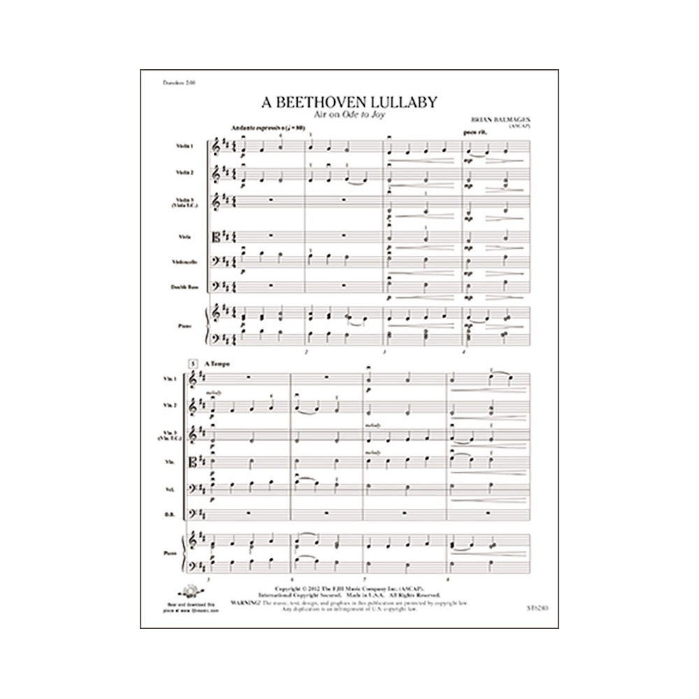 Beethoven Lullaby