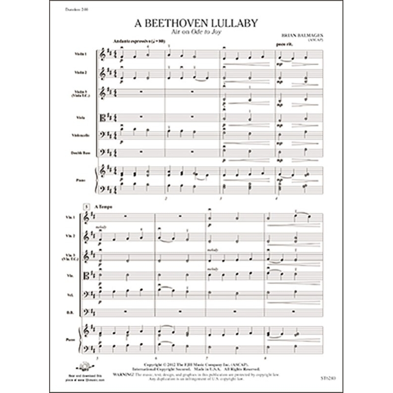 Beethoven Lullaby