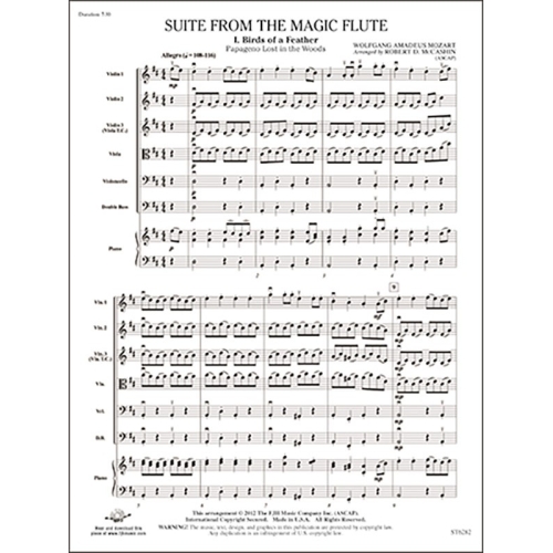 W.A Mozart - Suite from The...