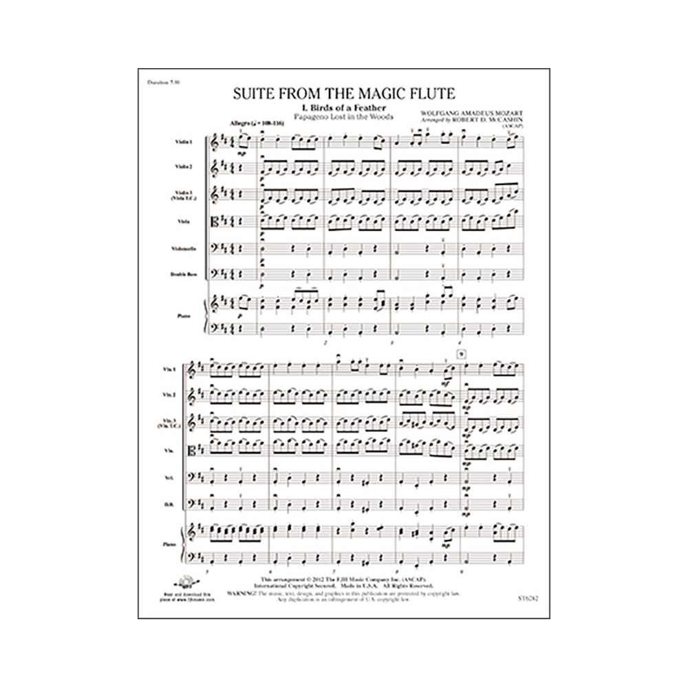 W.A Mozart - Suite from The Magic Flute