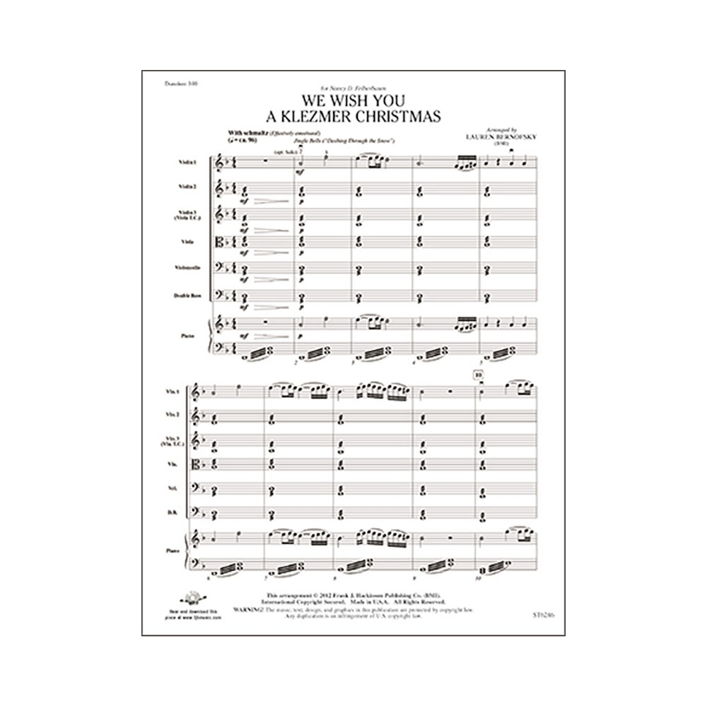 We wish you a Klezmer Christmas
