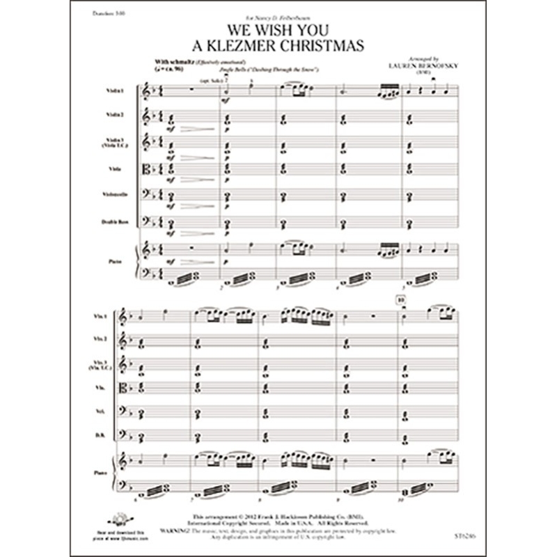 We wish you a Klezmer Christmas