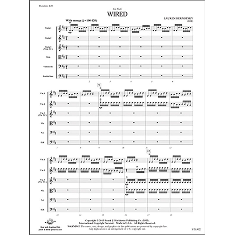 Lauren Bernofsky - Wired String Orchestra