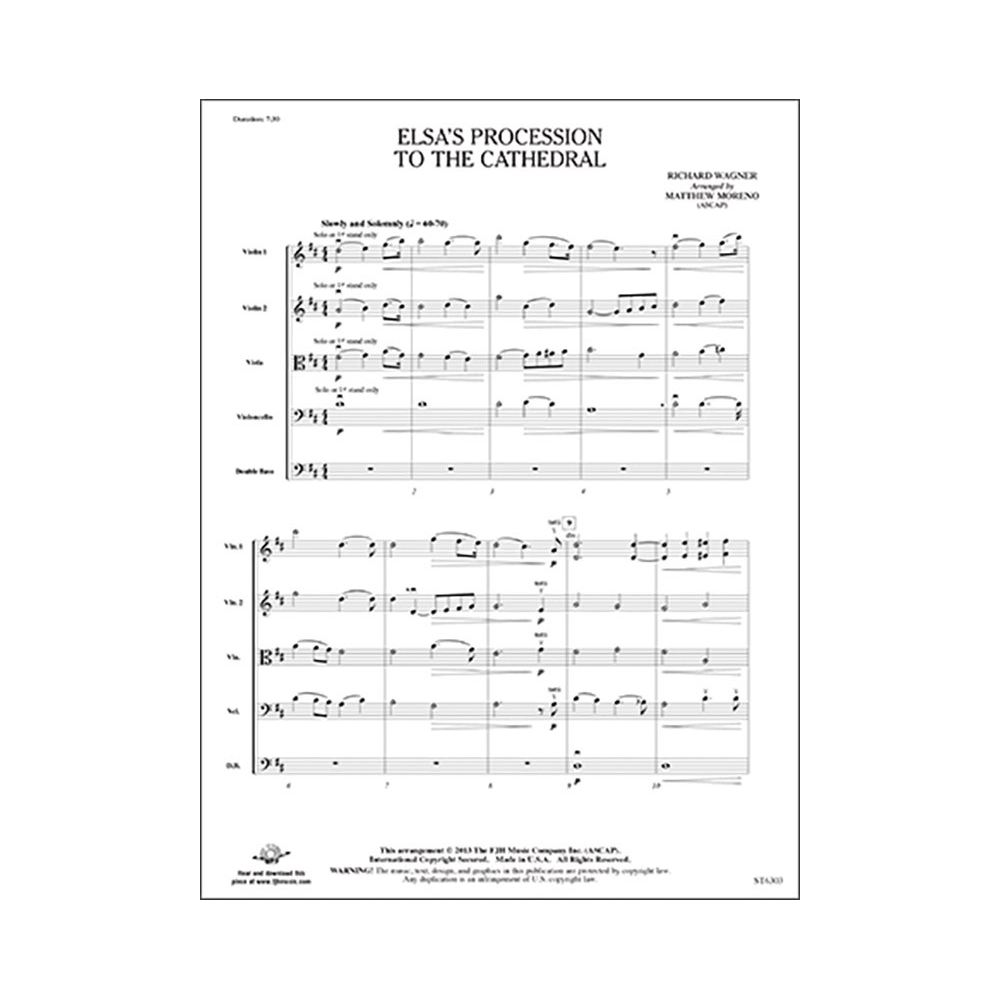 Richard Wagner - Elsa's Procession to the Cathedral
