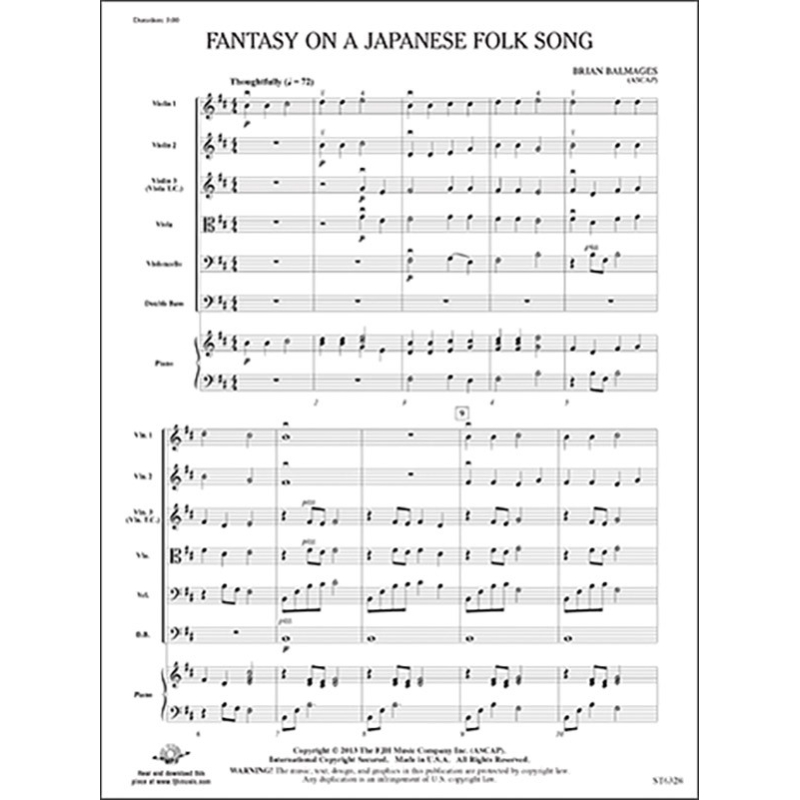 Brian Balmages - Fantasy on a Japanese Folk Song