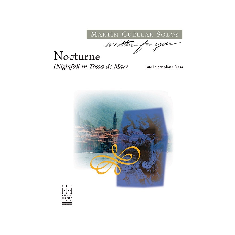 Martín Cuéllar - Nocturne (Nightfall in Tossa de Mar)