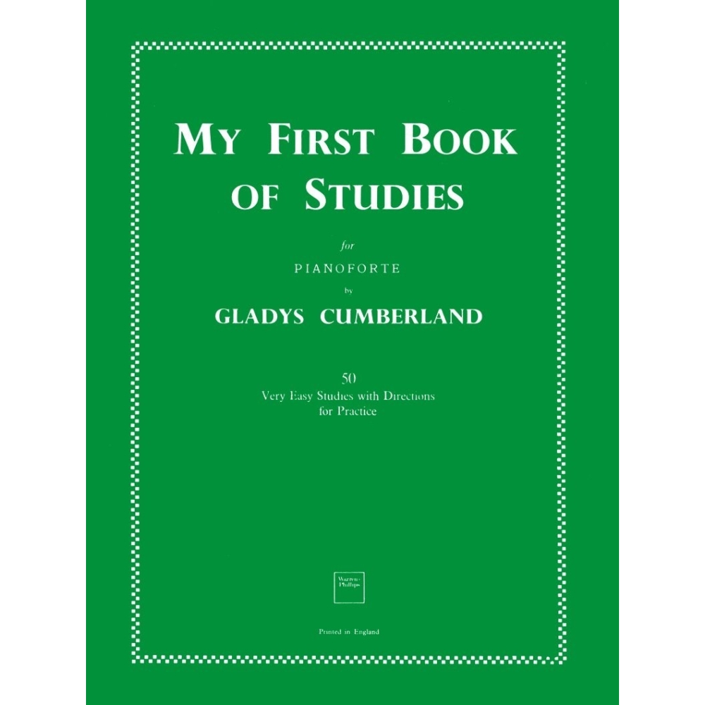 My First Book of Studies - Cumberland, Gladys