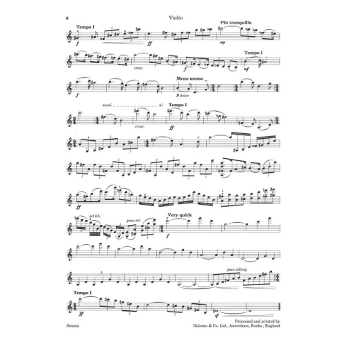 Violin Sonata No. 1 in C - Delius, Frederick
