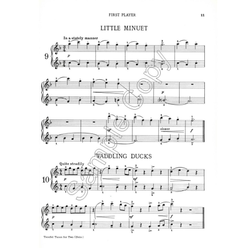 Tuneful Tunes for Two - Duke, Henry
