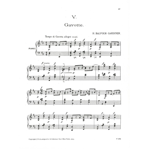 Five Pieces - Gardiner, Balfour