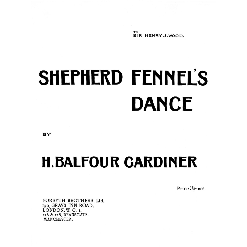 Shepherd Fennel's Dance - Gardiner, Balfour
