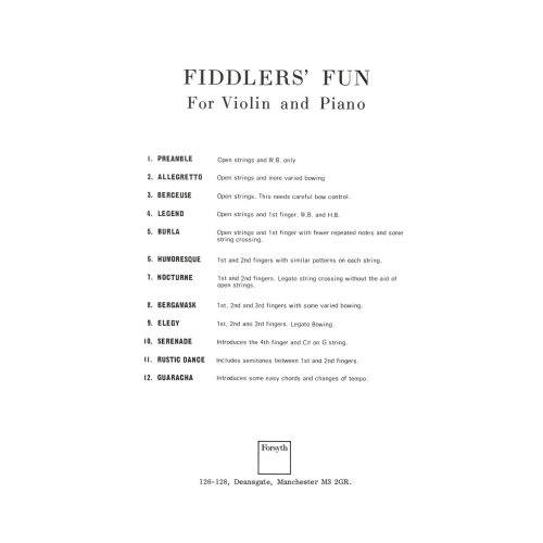 Fiddler's Fun - Grace, Norah