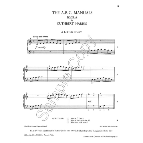 ABC Manual A - Harris, Cuthbert