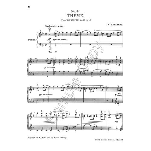 Schubert Graded Classics - Harris, Cuthbert - 8 Easy Pieces for Piano
