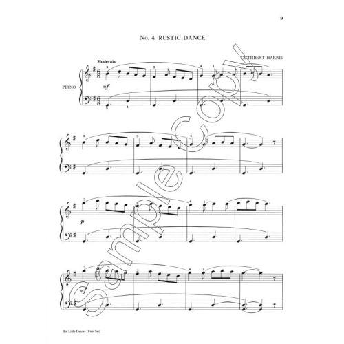 Six Little Dances - Harris, Cuthbert