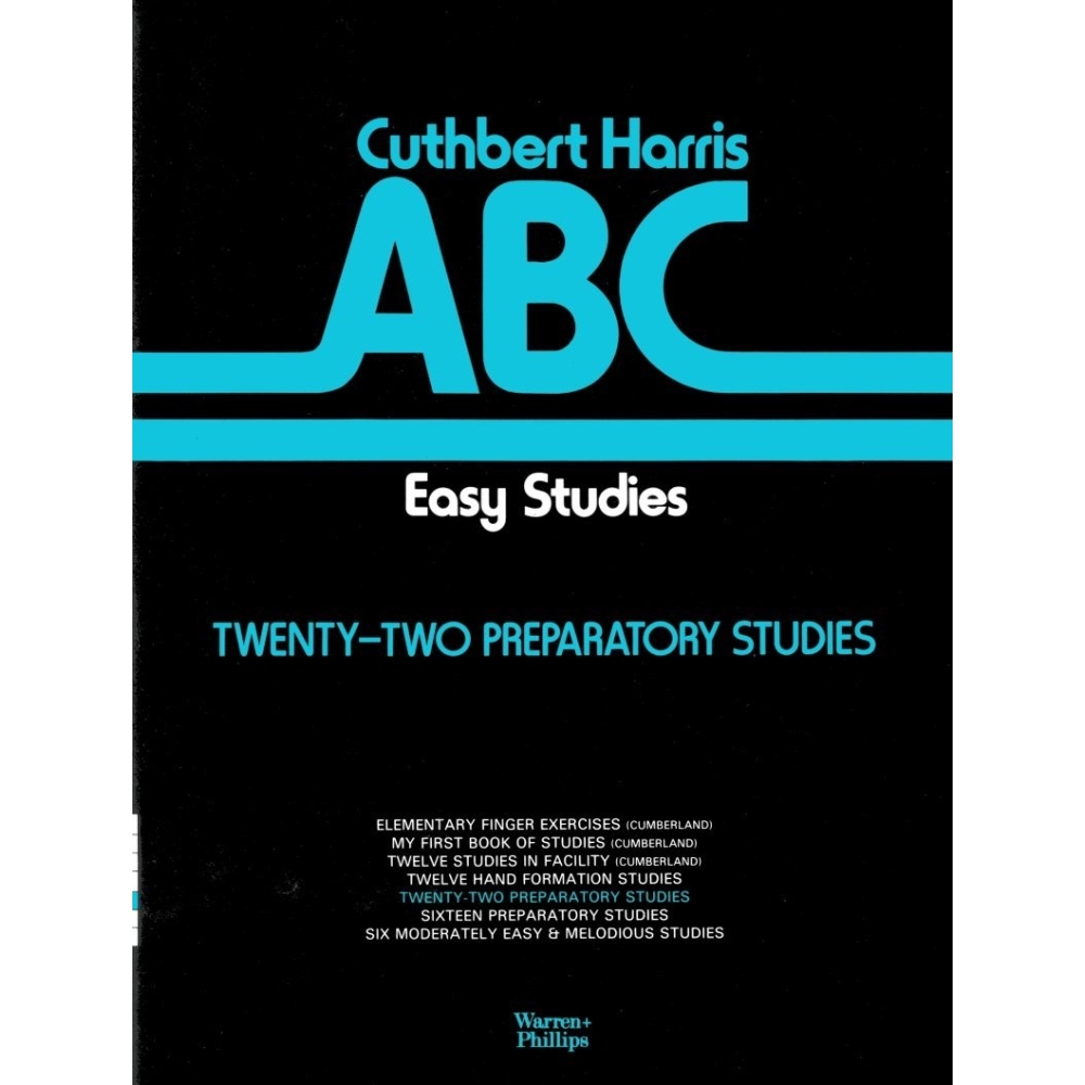 22 Preparatory Studies - Harris, Cuthbert