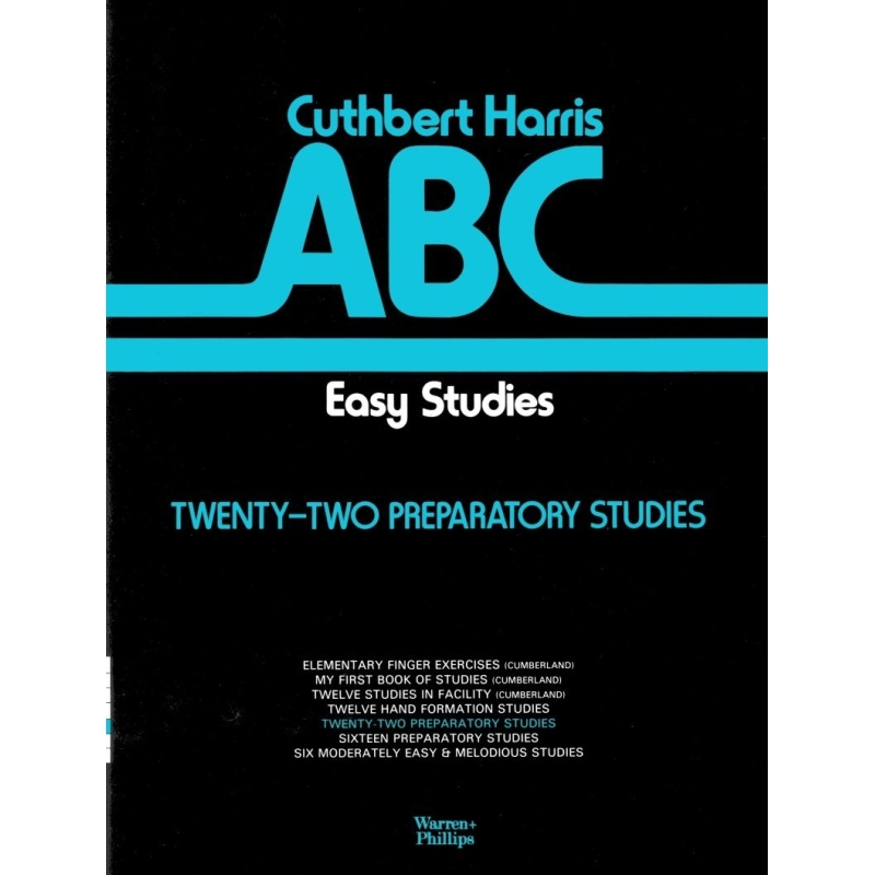 22 Preparatory Studies - Harris, Cuthbert