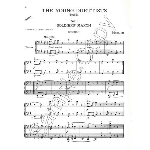 Young Duettists Book 3 - Harris, Cuthbert