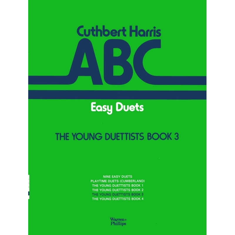 Young Duettists Book 3 - Harris, Cuthbert