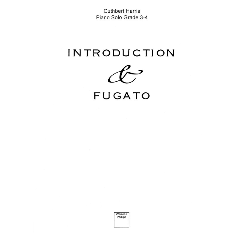 Introduction and Fugato - Harris, Cuthburt
