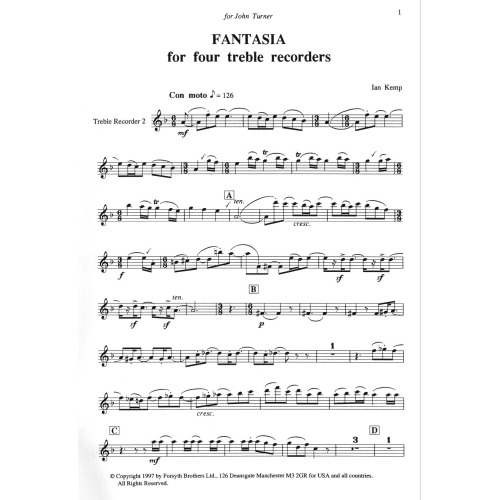 Fantasia - Kemp, Ian