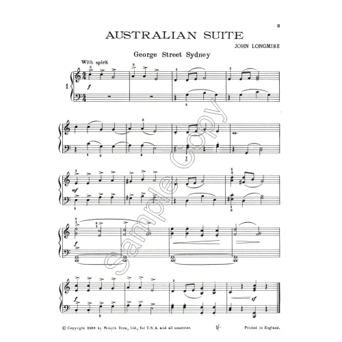 Australian Suite - Longmire, John