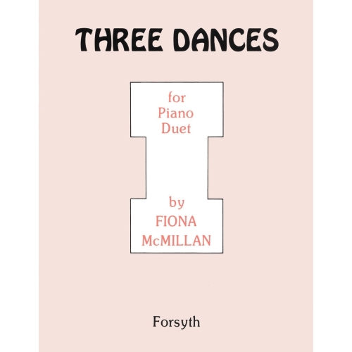 Three Dances - Piano Duet -...