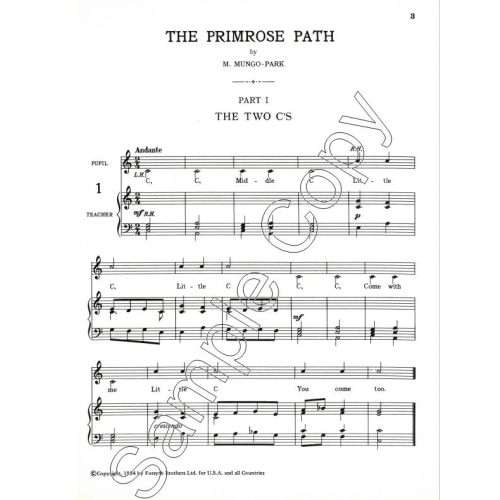Primrose Path - Park, Mungo