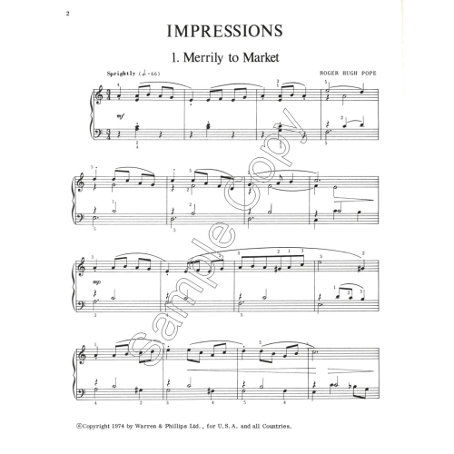 Impressions - Hugh Pope, Rodger