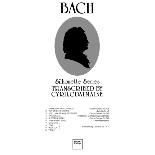 Bach J.S. - Silhouette Series - Cyril Dalmaine